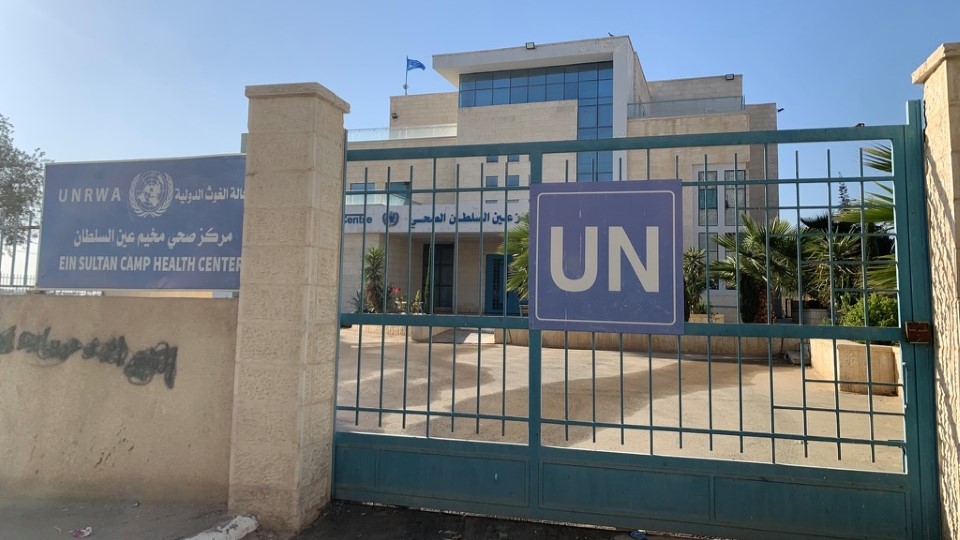 Gesundheitszentrum der UNRWA im Flüchtlingslager Ein Sultan, Jericho; @ WCC-EAPPI/Mily